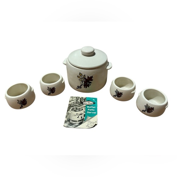 Vintage West Bend Bean Pot 5 Piece Set - Picture 8 of 15